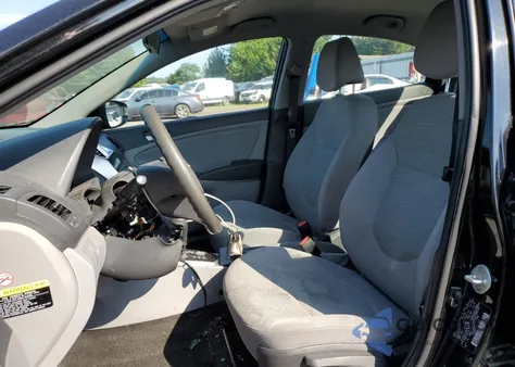 2017 Hyundai Accent Se z USA, uszkodzony, nr VIN KMHCT4AE5HU371340